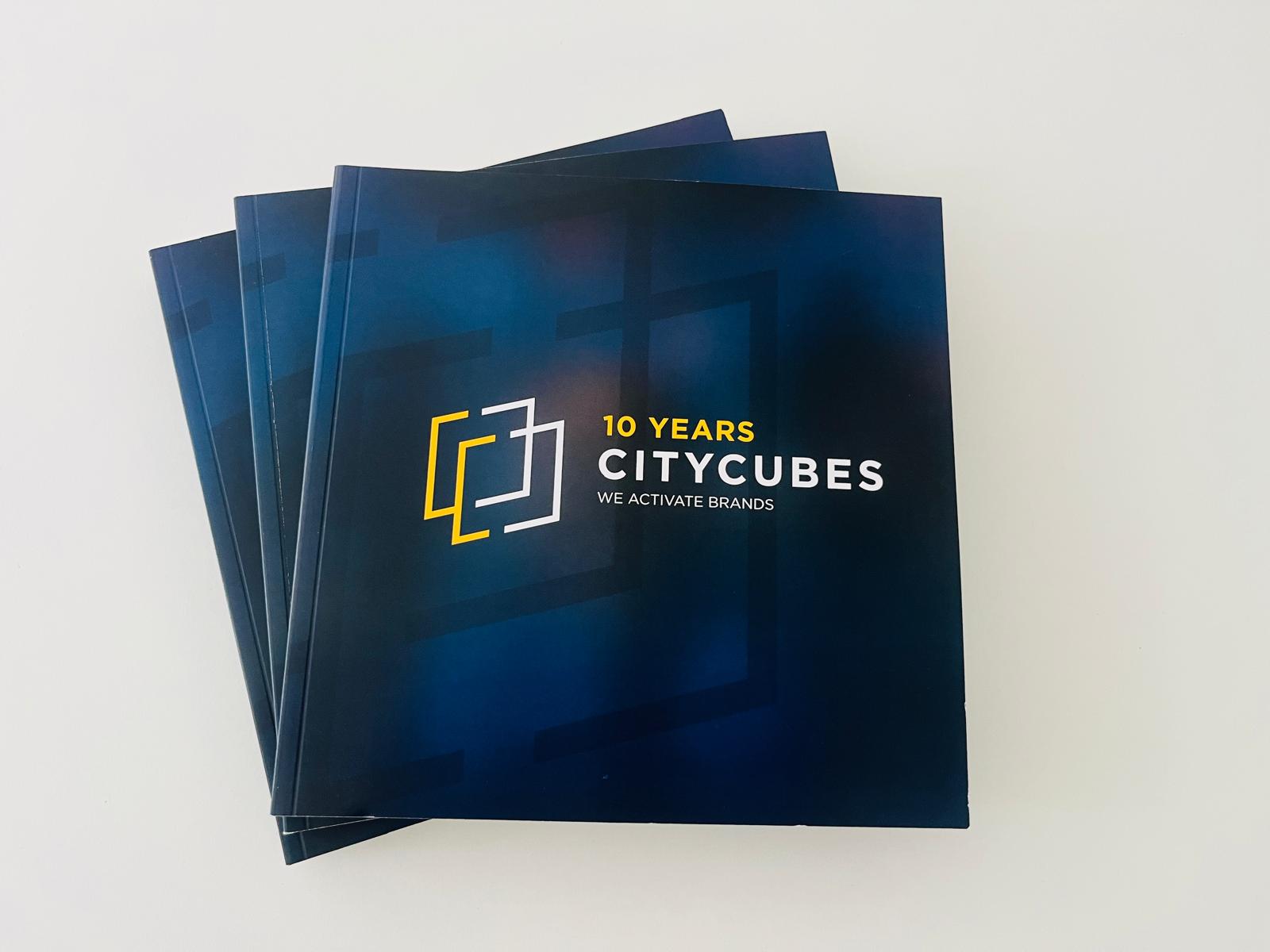 10 years CityCubes book